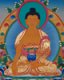 Shakyamuni Buddha with two students Shakyamuni Buddha with two students