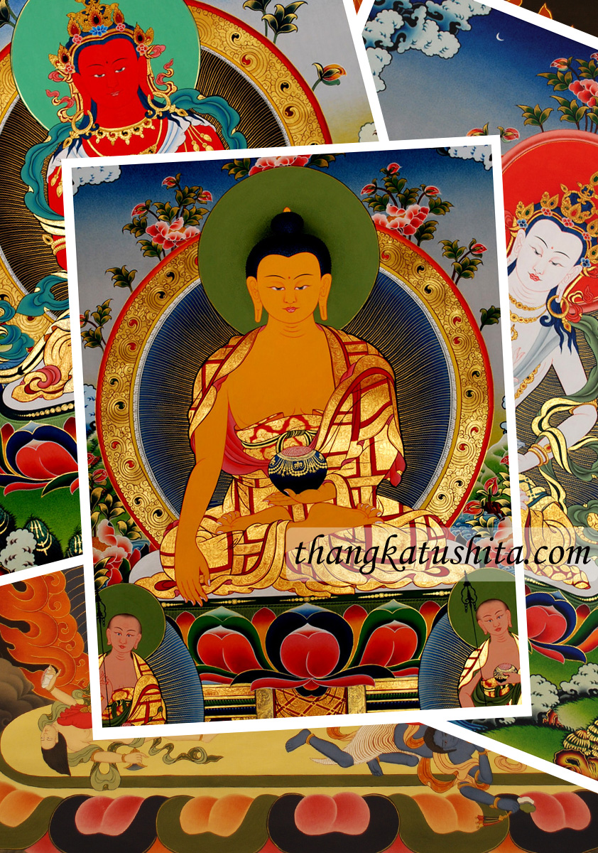 Tushita Heaven Thangka