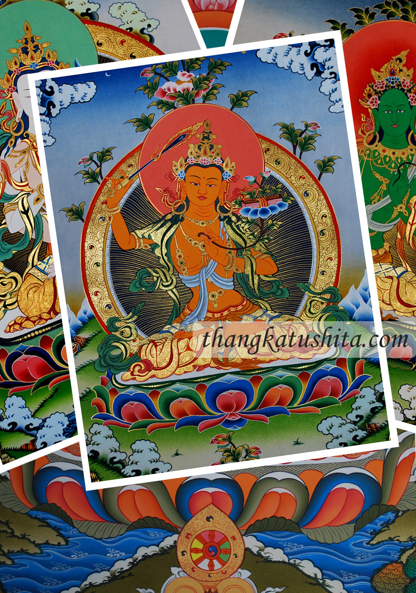 Tushita Heaven Thangka