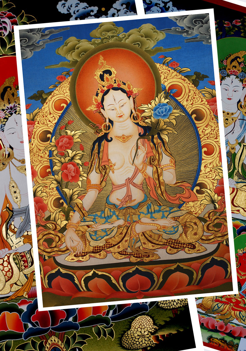 Tushita Heaven Thangka